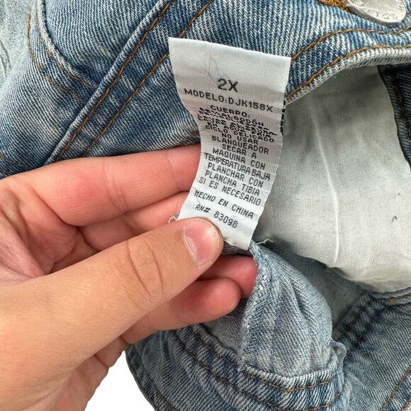 NWT cisono denim jean jacket - Picture 7 of 8